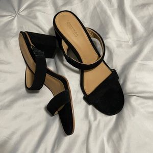 Black Soludos Sandals